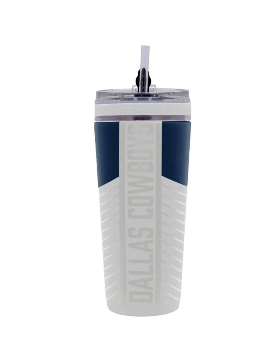 Termo doble pared de acero inoxidable flex ice 4d dallas cowboys con tapa rosca 2