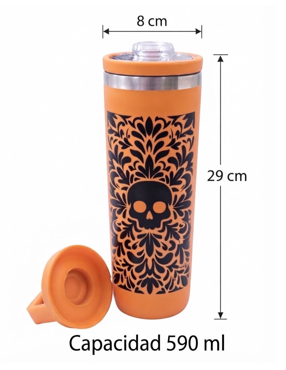 Termo de Acero inoxidable con tapa Rosca 4