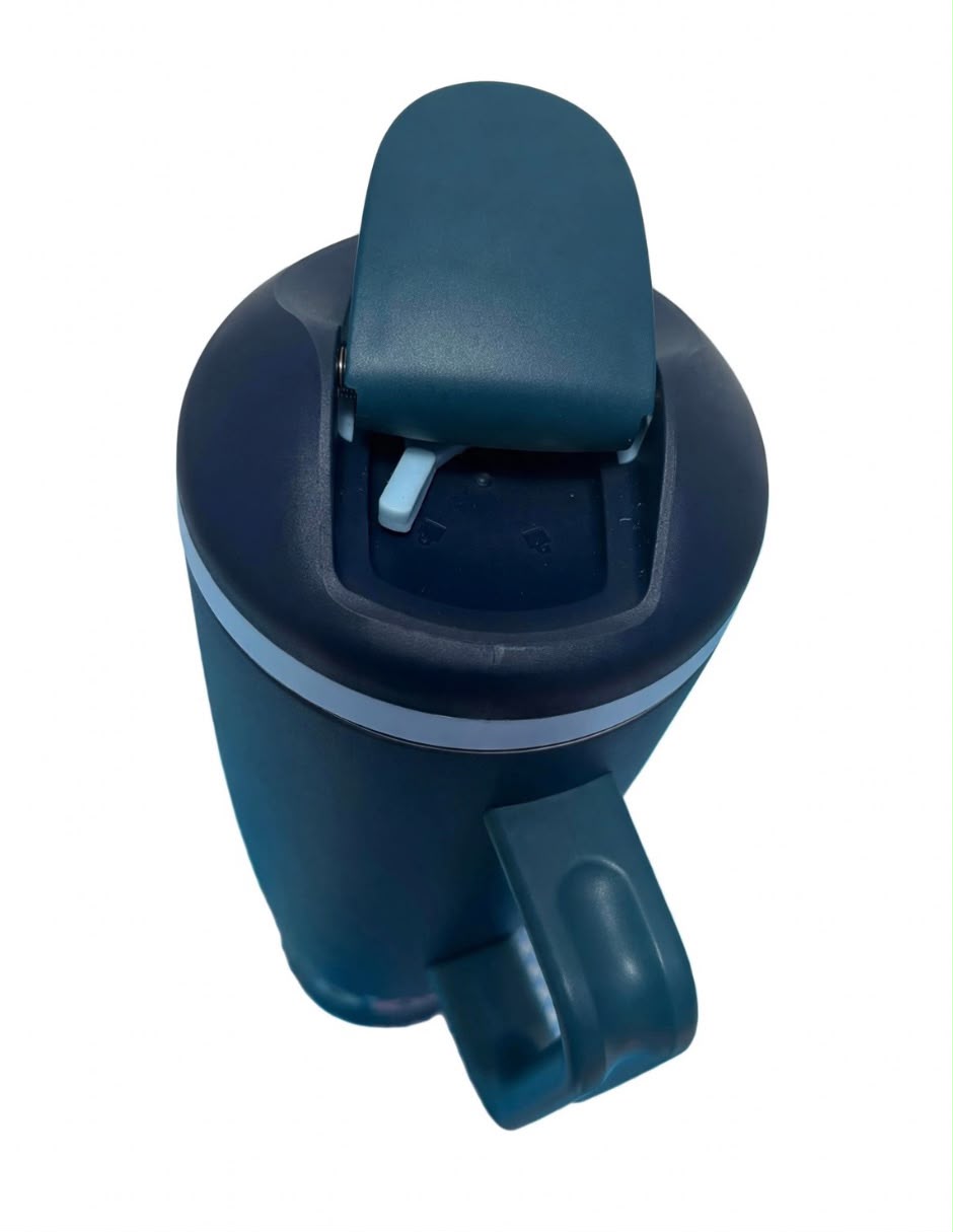 Termo doble pared de Acero inoxidable con tapa Flip top 6
