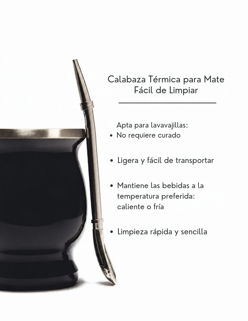 Vaso Corto VASO MATE de Acero inoxidable con 1 pieza piezas 3