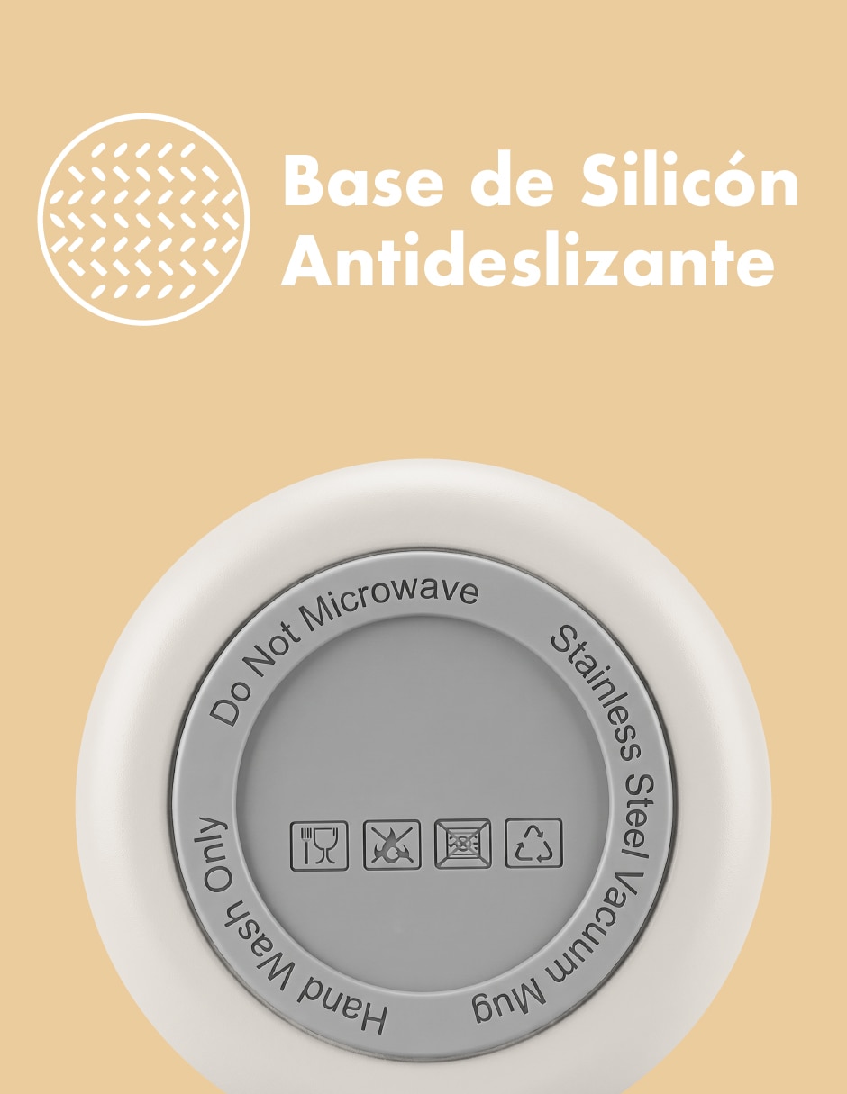 Termo de acero inoxidable con tapa doble rosca 4