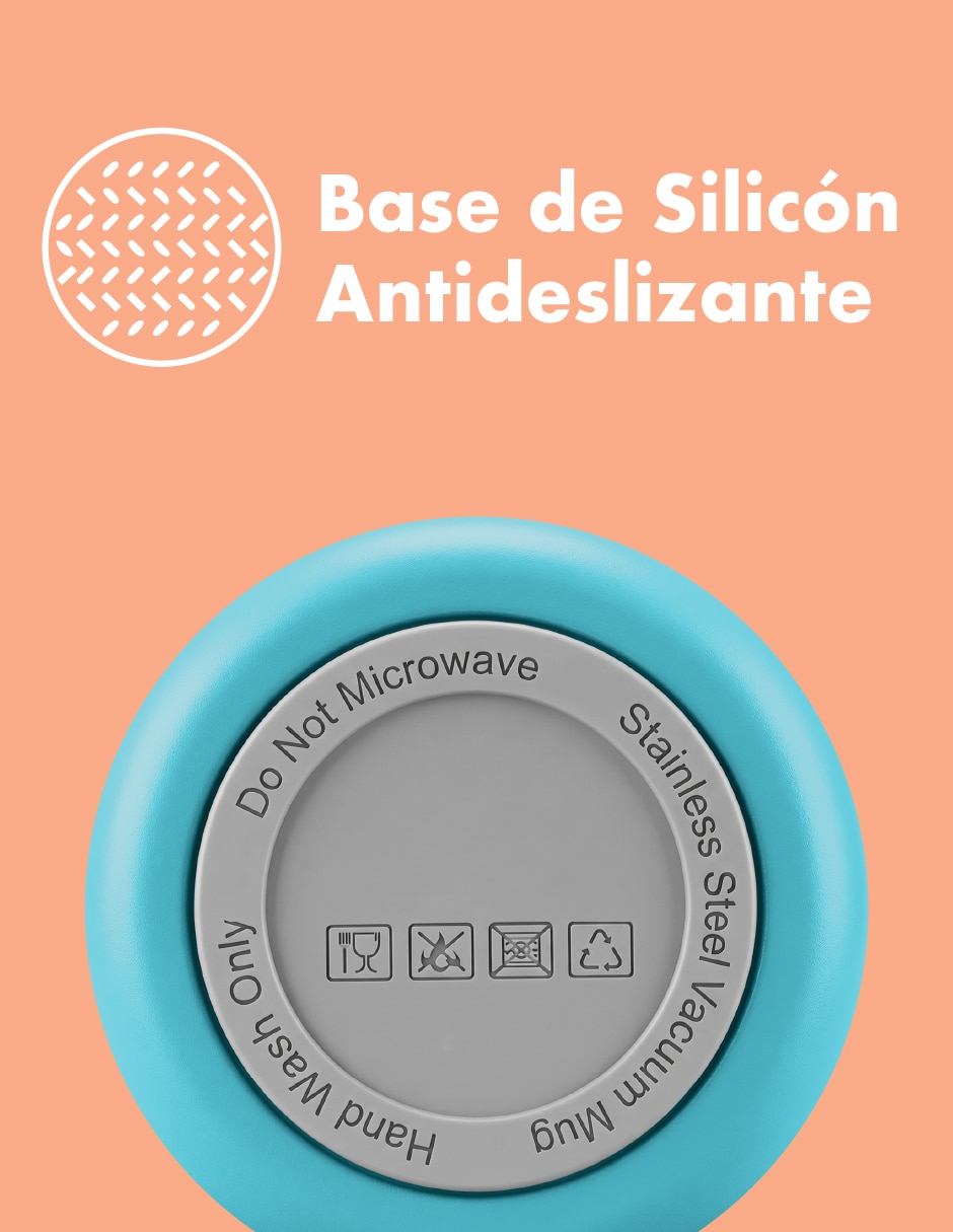 Termo de acero inoxidable con tapa doble rosca 4
