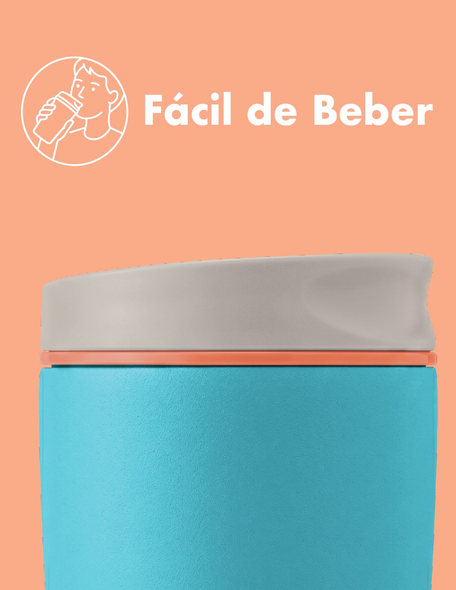 Termo de acero inoxidable con tapa doble rosca 5