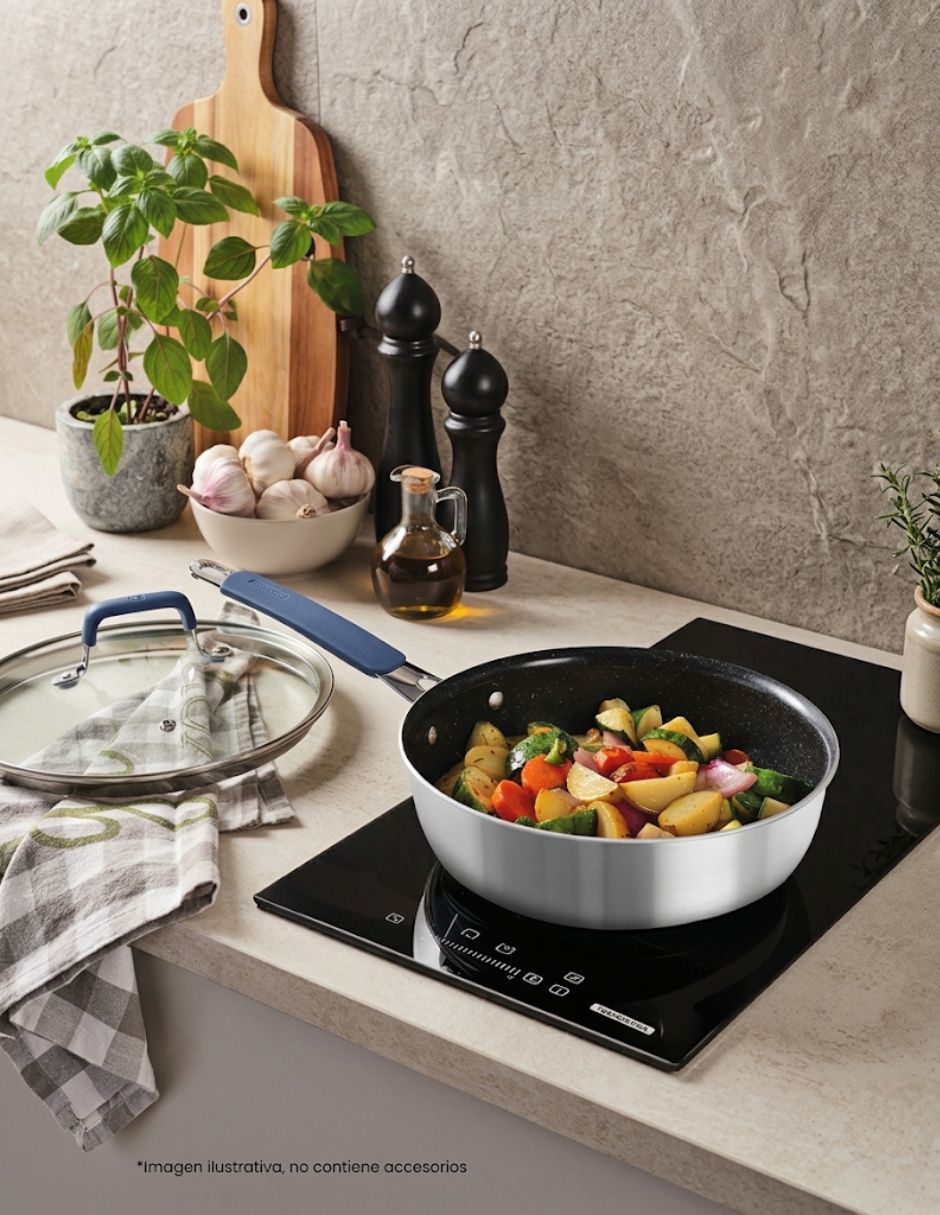 Batería de cocina de Acero inoxidable antiadherente Cerámica 4 piezas piezas 4