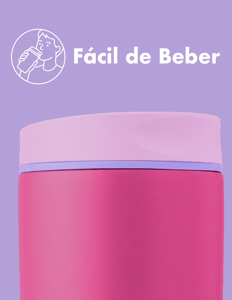 Termo de acero inoxidable con tapa doble rosca 3