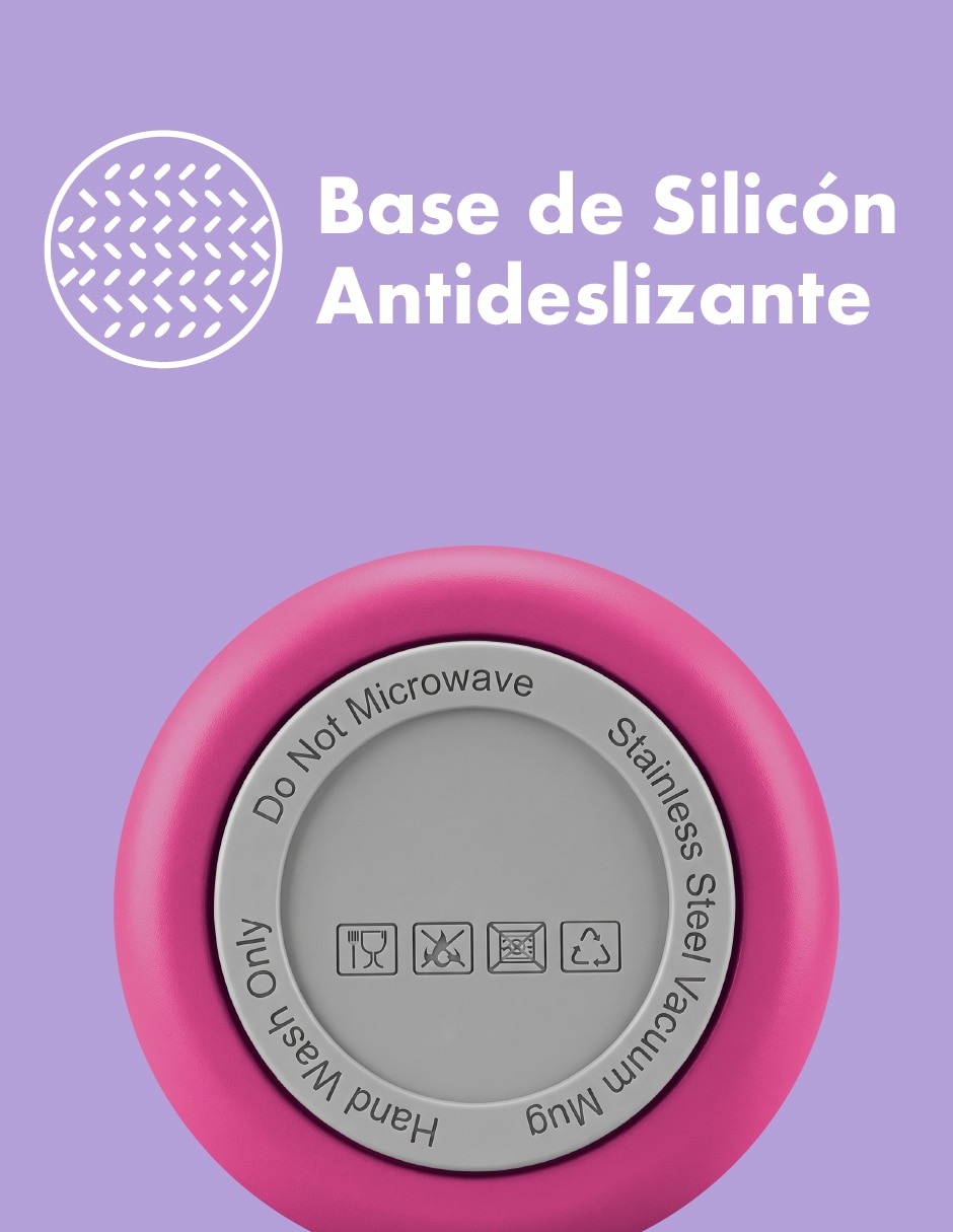Termo de acero inoxidable con tapa doble rosca 4