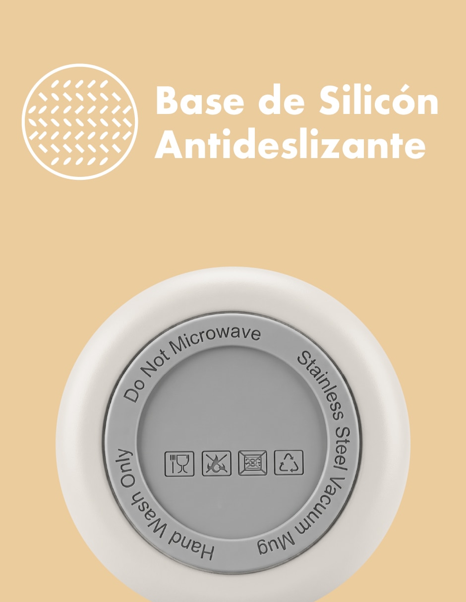 Termo de acero inoxidable con tapa doble rosca 4