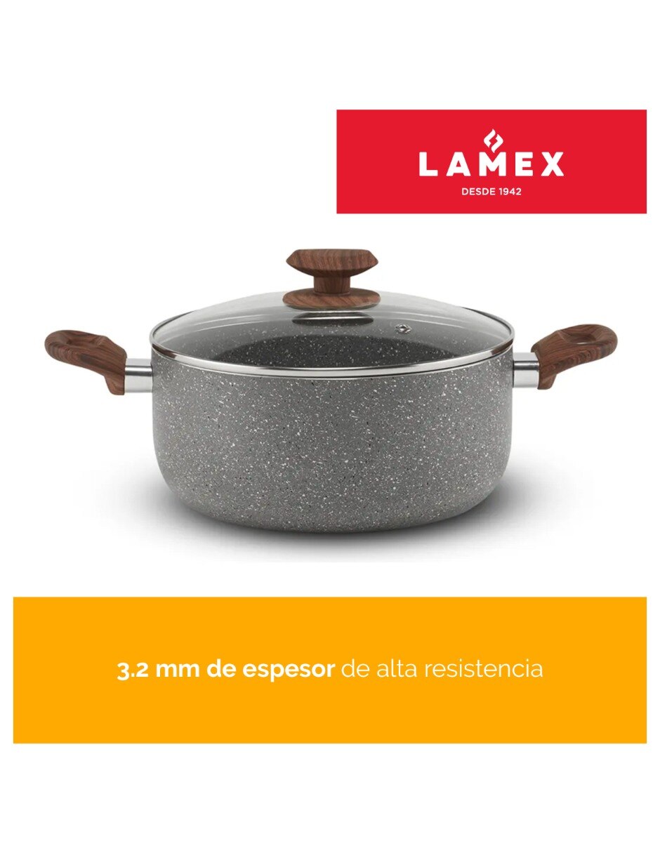 Batería de cocina de Aluminio antiadherente Convencional Set de 9 piezas piezas 5