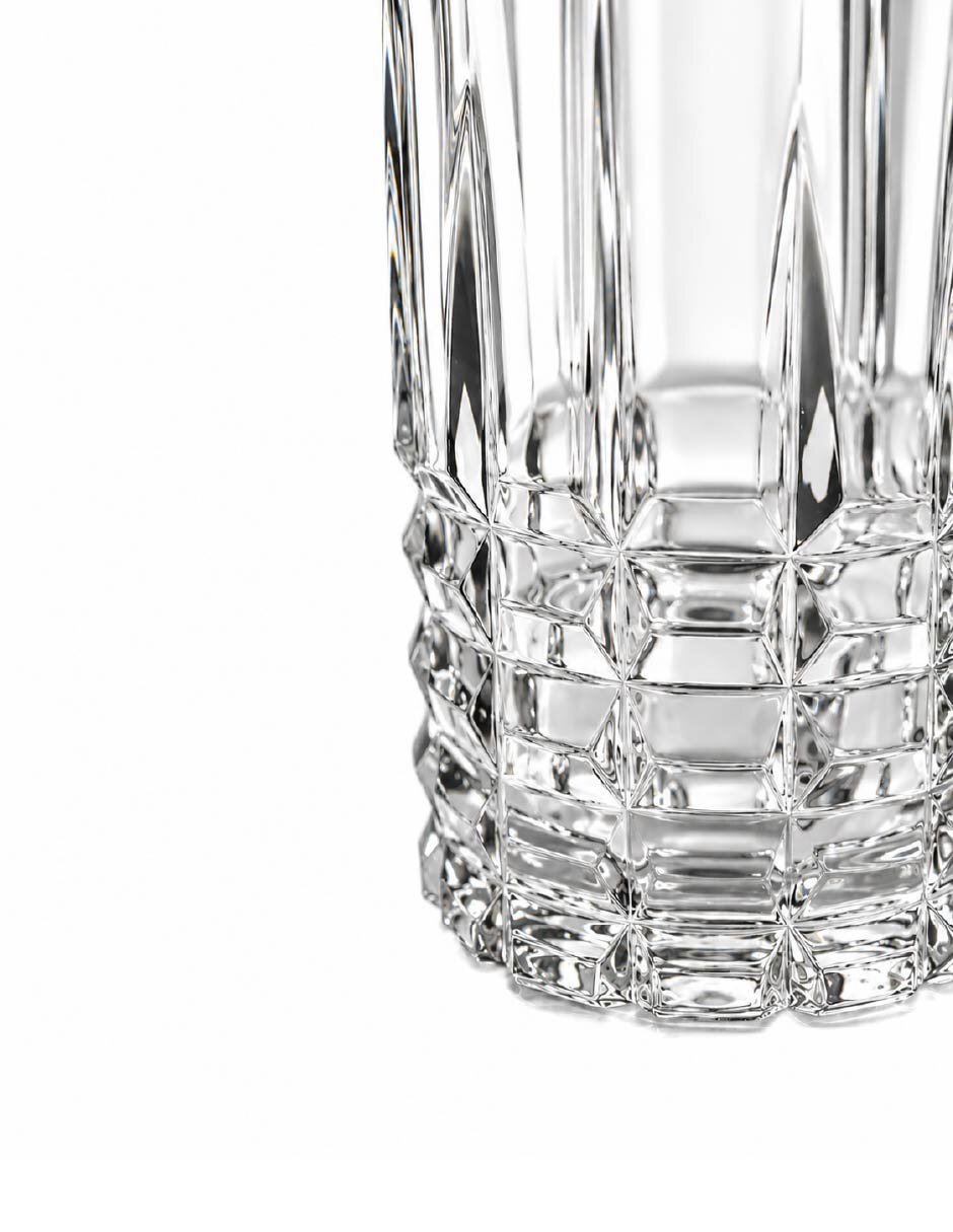Vaso Largo de Vidrio con 6 piezas piezas 2