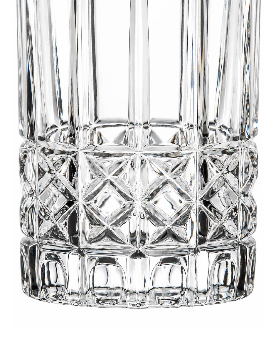 Vaso Largo de Vidrio con 6 piezas piezas 2
