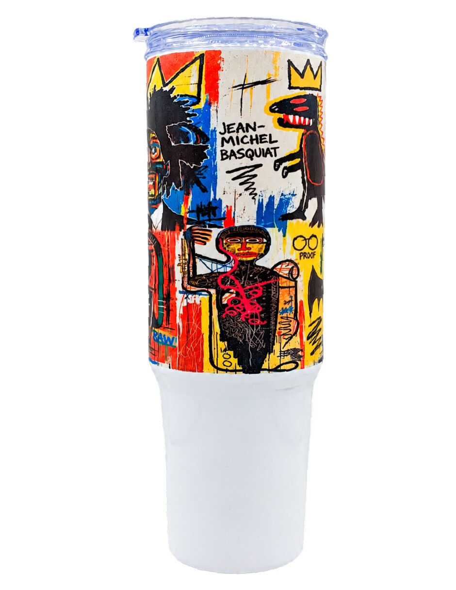 Termo de Acero inoxidable JEAN MICHEL BASQUIAT con tapa Rosca 3