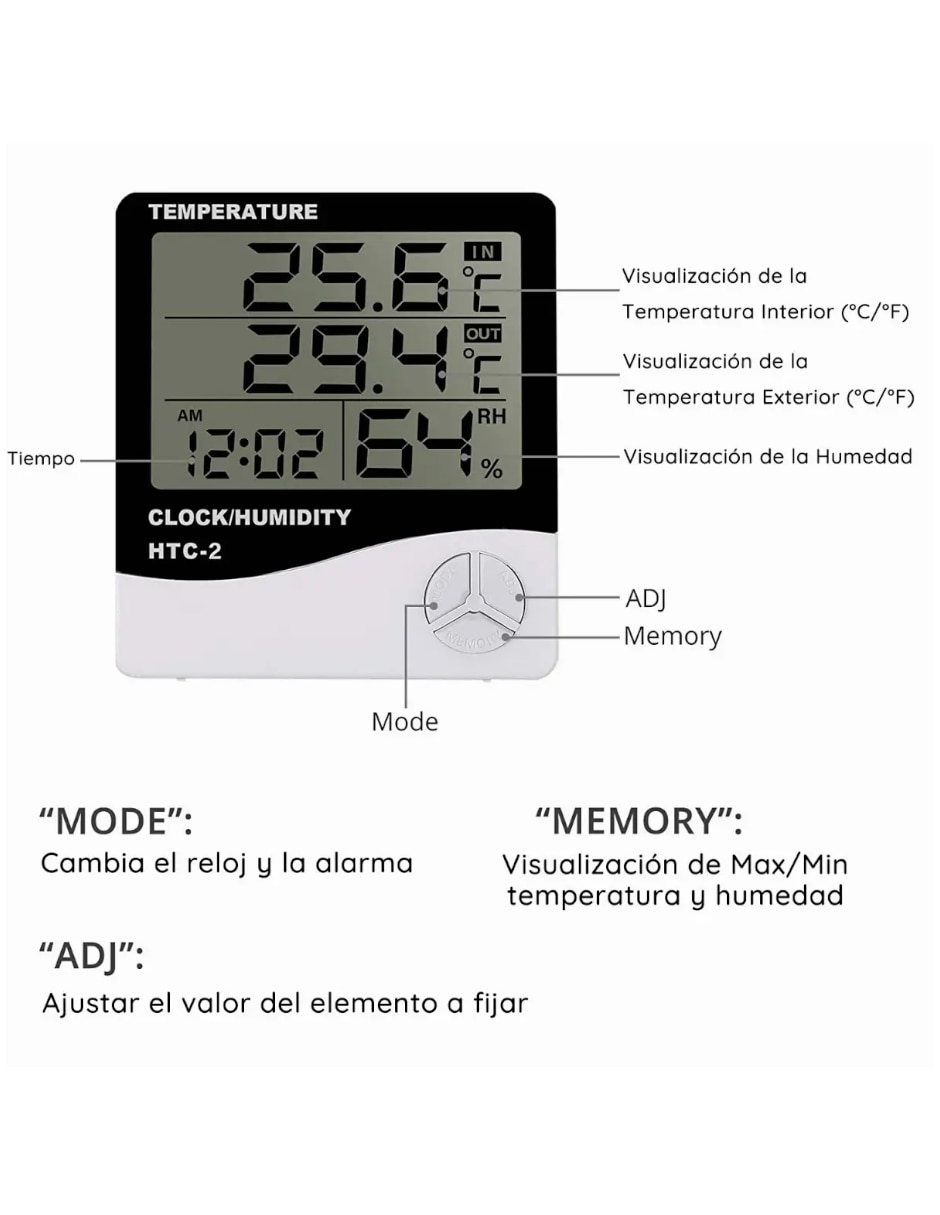 Termómetro con sonda para Cocina 2