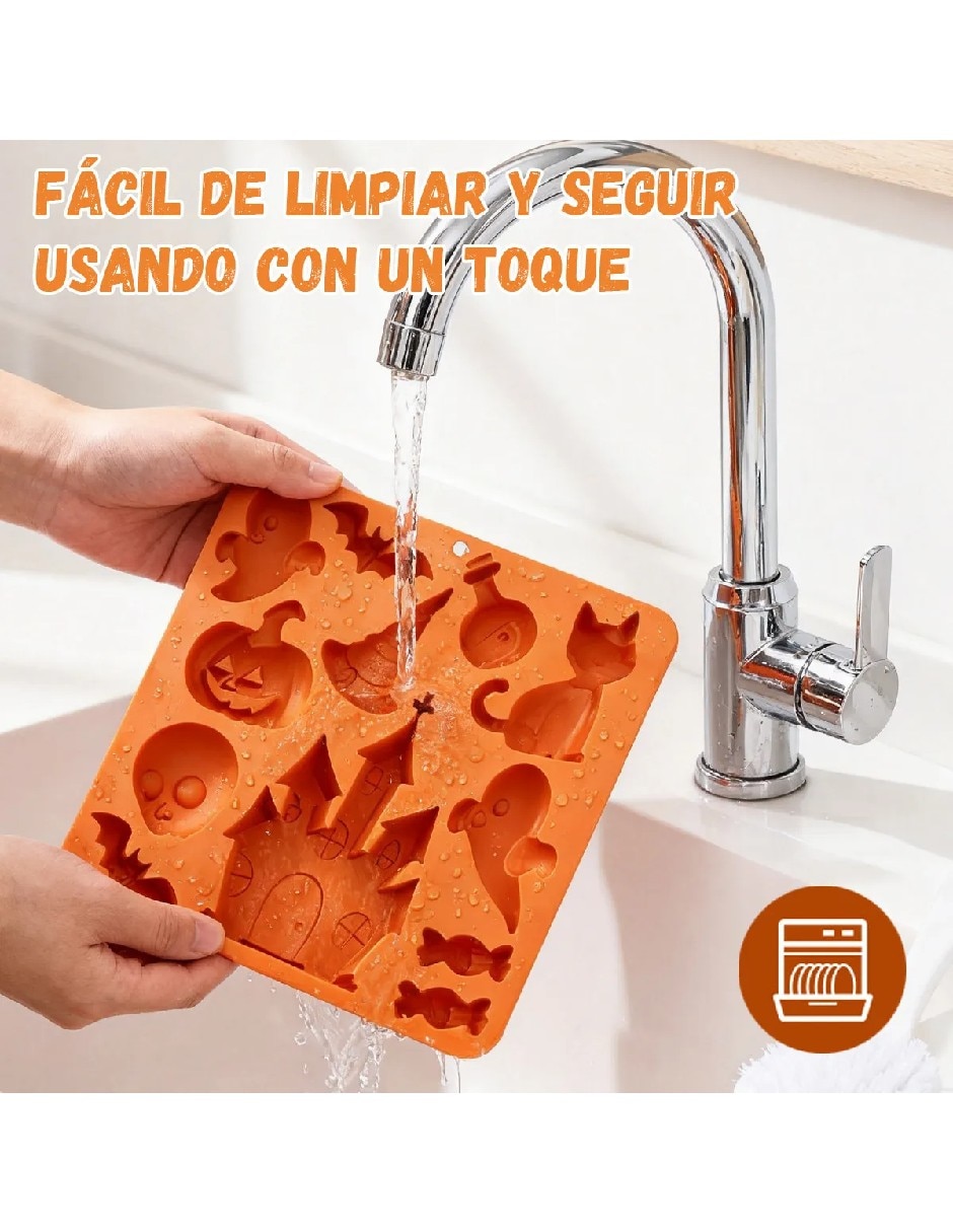 Set moldes silicón rectangular 4