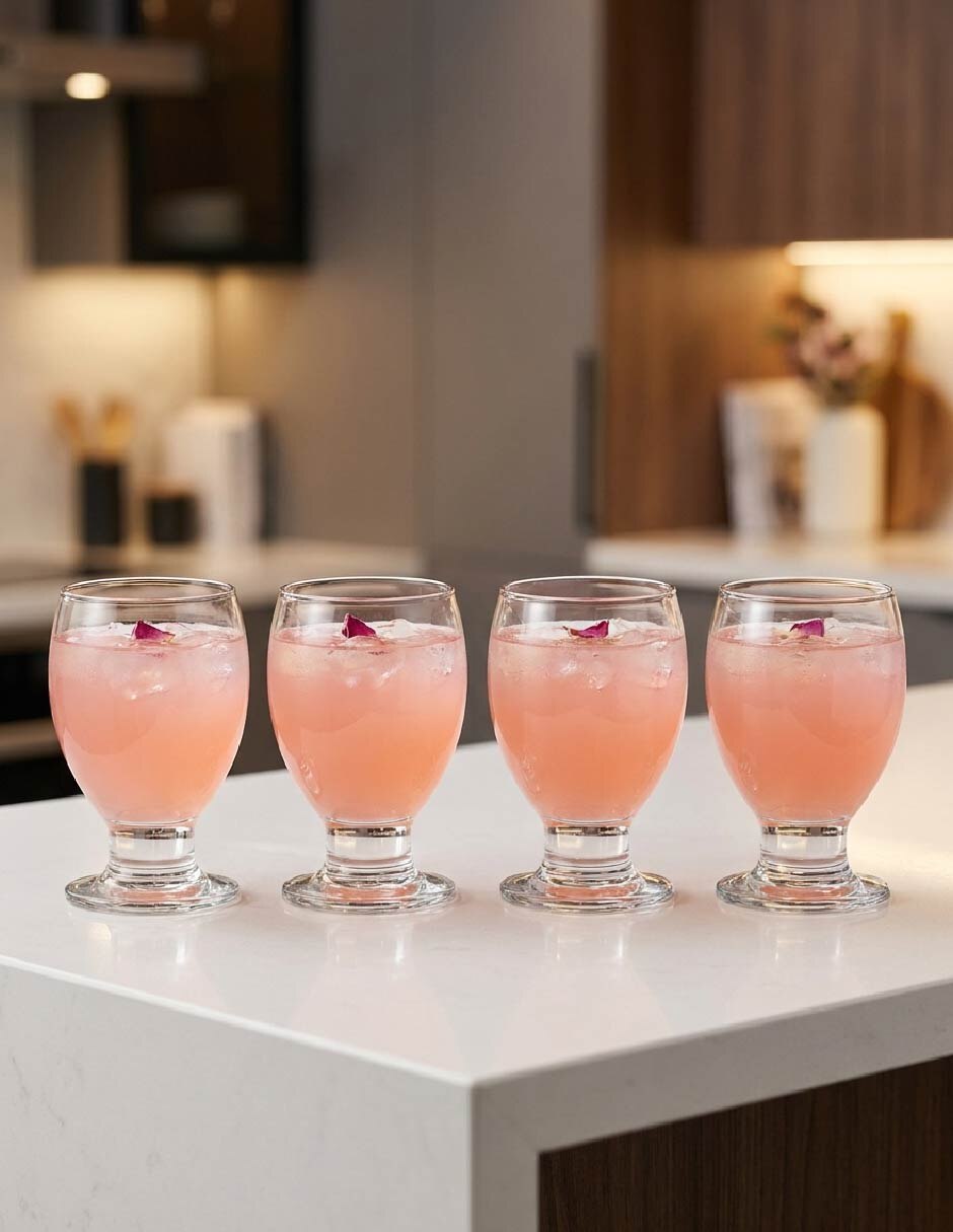 Copa/Set de copas para Agua de Vidrio 6 piezas piezas (si aplica) 5