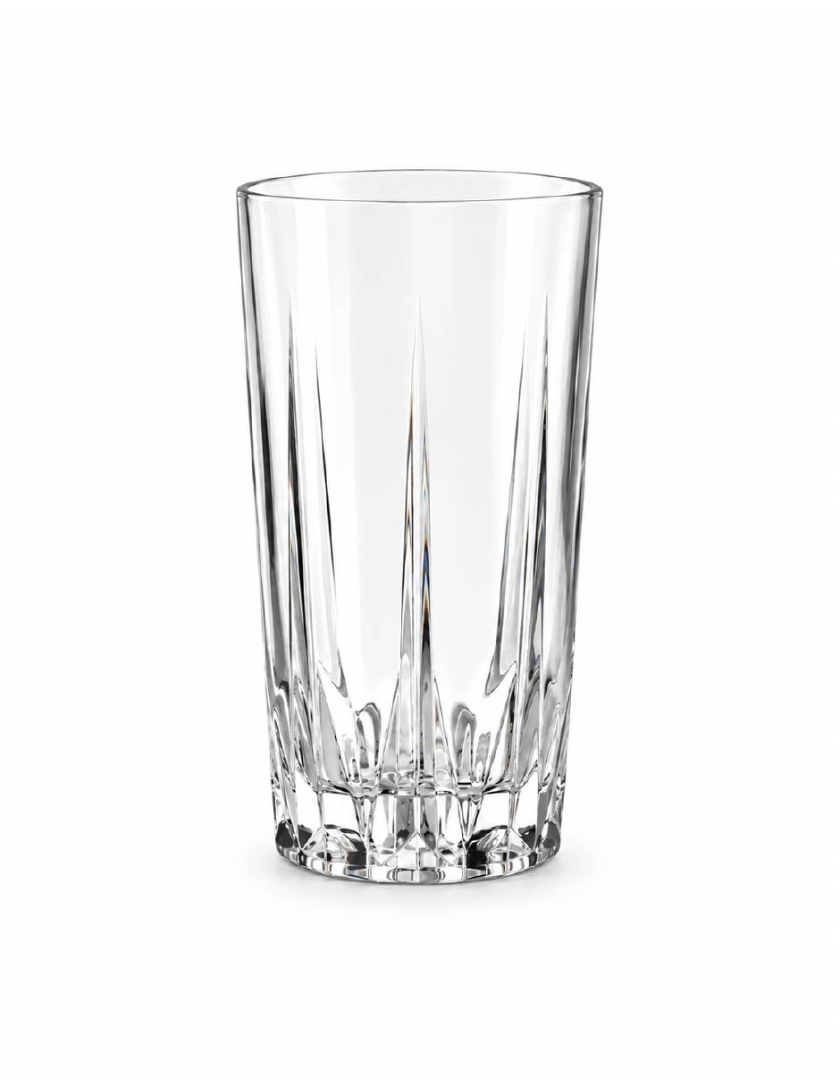 Vaso Largo de Vidrio con 6 piezas piezas Vaso Largo de Vidrio con 6 piezas piezas