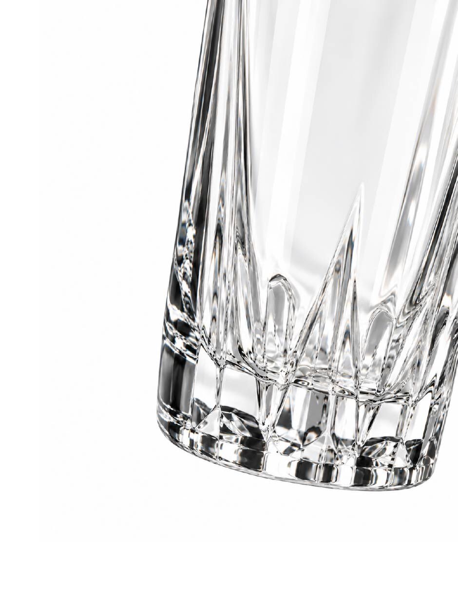 Vaso Largo de Vidrio con 6 piezas piezas 2