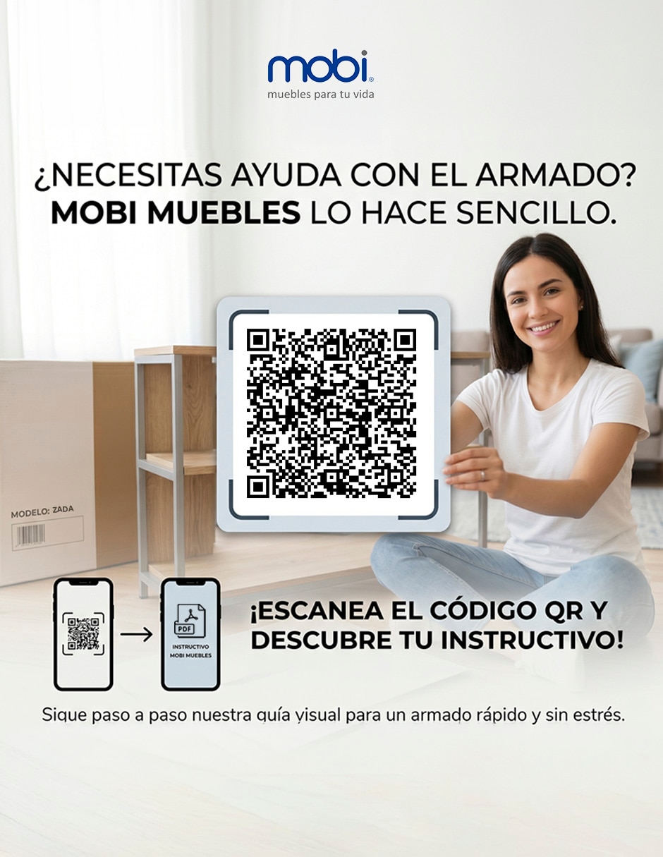Alacena armable zada mdp 6