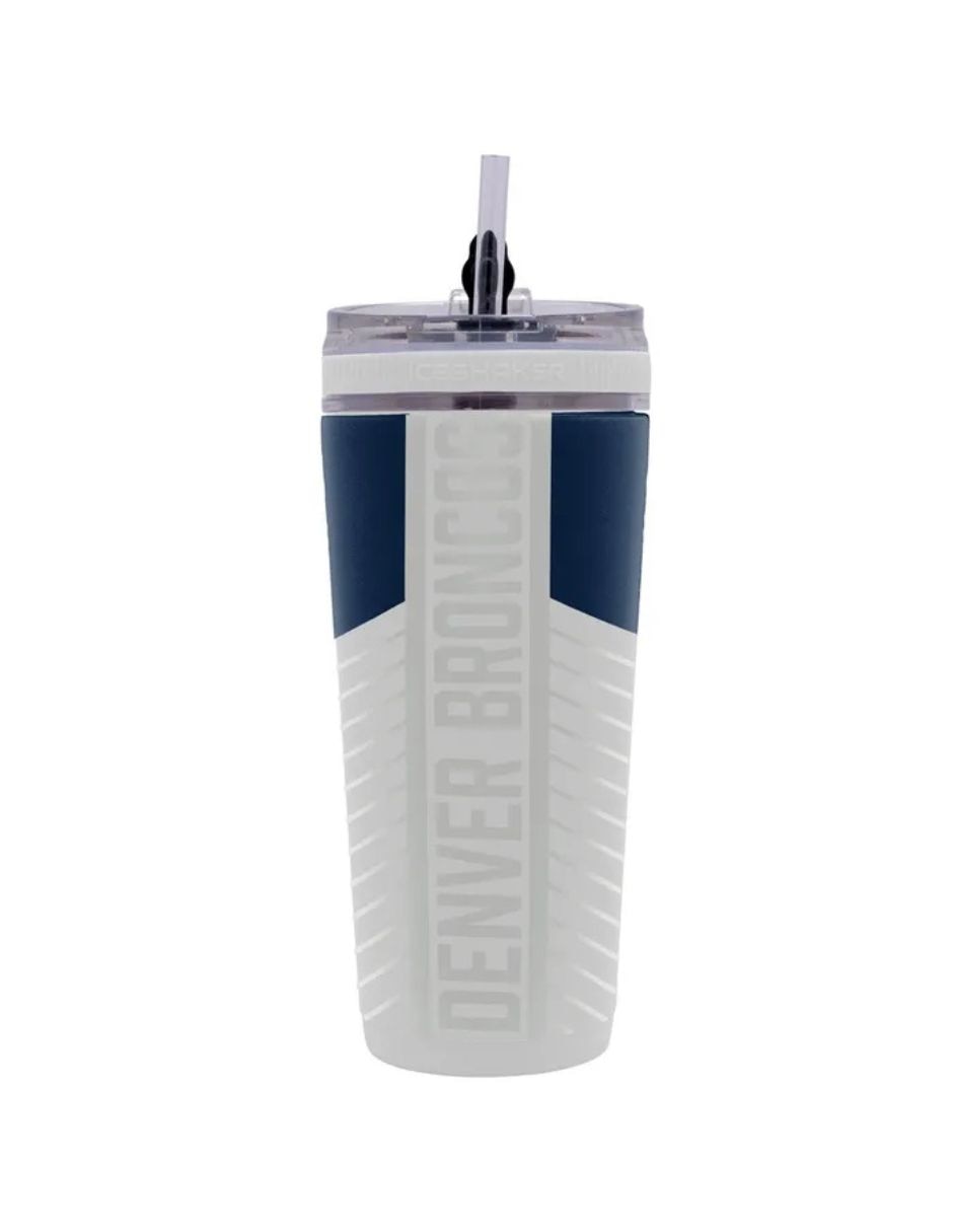 Termo doble pared de Acero inoxidable Flex Ice 4D Denver Broncos con tapa Rosca