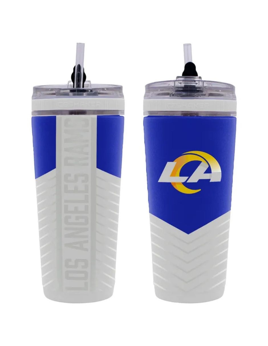 Termo doble pared de Acero inoxidable Flex Ice 4D Los Angeles Rams con tapa Rosca