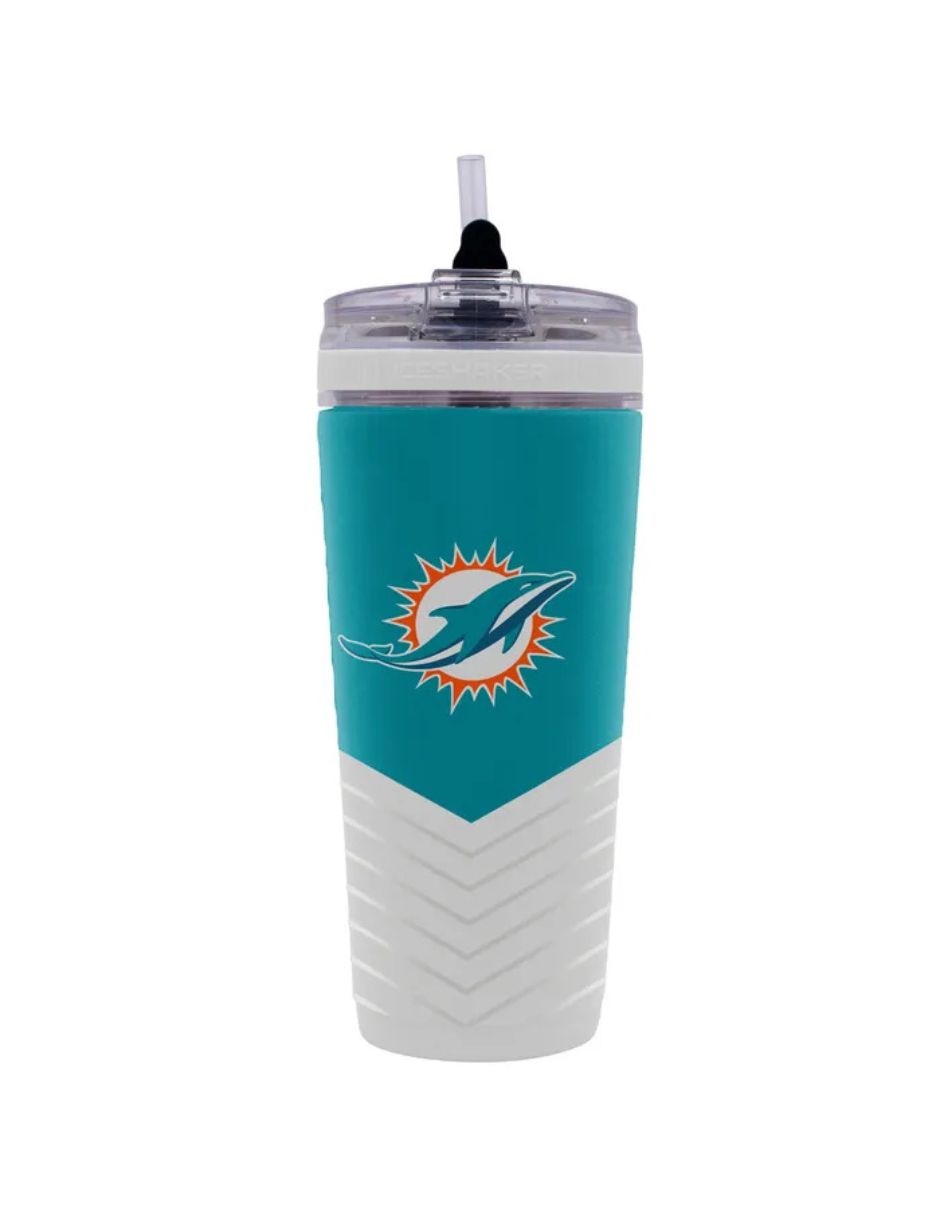 Termo doble pared de Acero inoxidable Flex Ice 4D Miami Dolphins con tapa Rosca