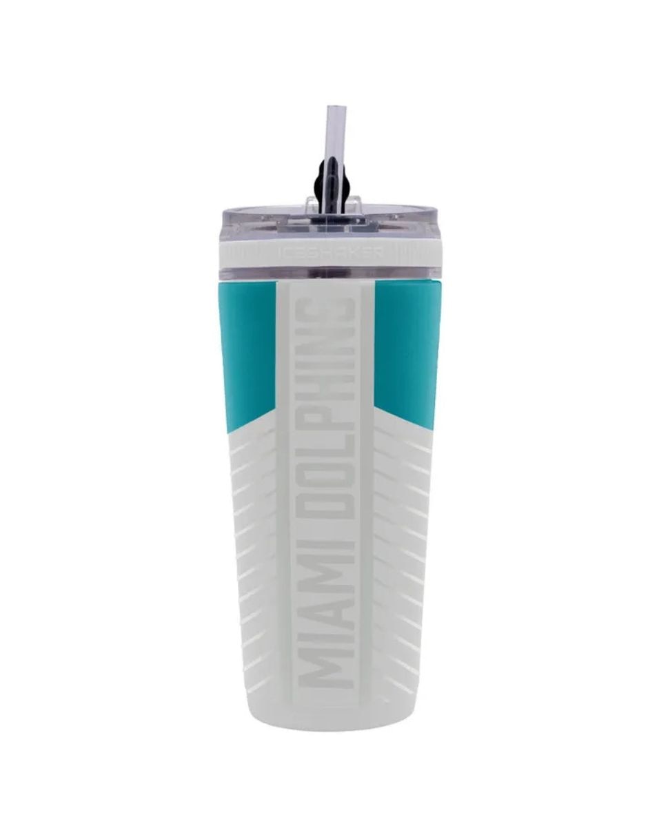 Termo doble pared de Acero inoxidable Flex Ice 4D Miami Dolphins con tapa Rosca 2