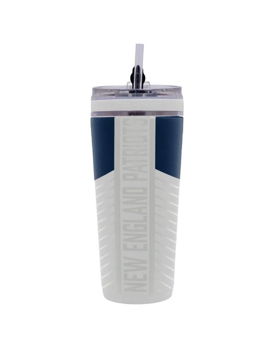 Termo doble pared de Acero inoxidable Flex Ice 4D New England Patriots con tapa Rosca