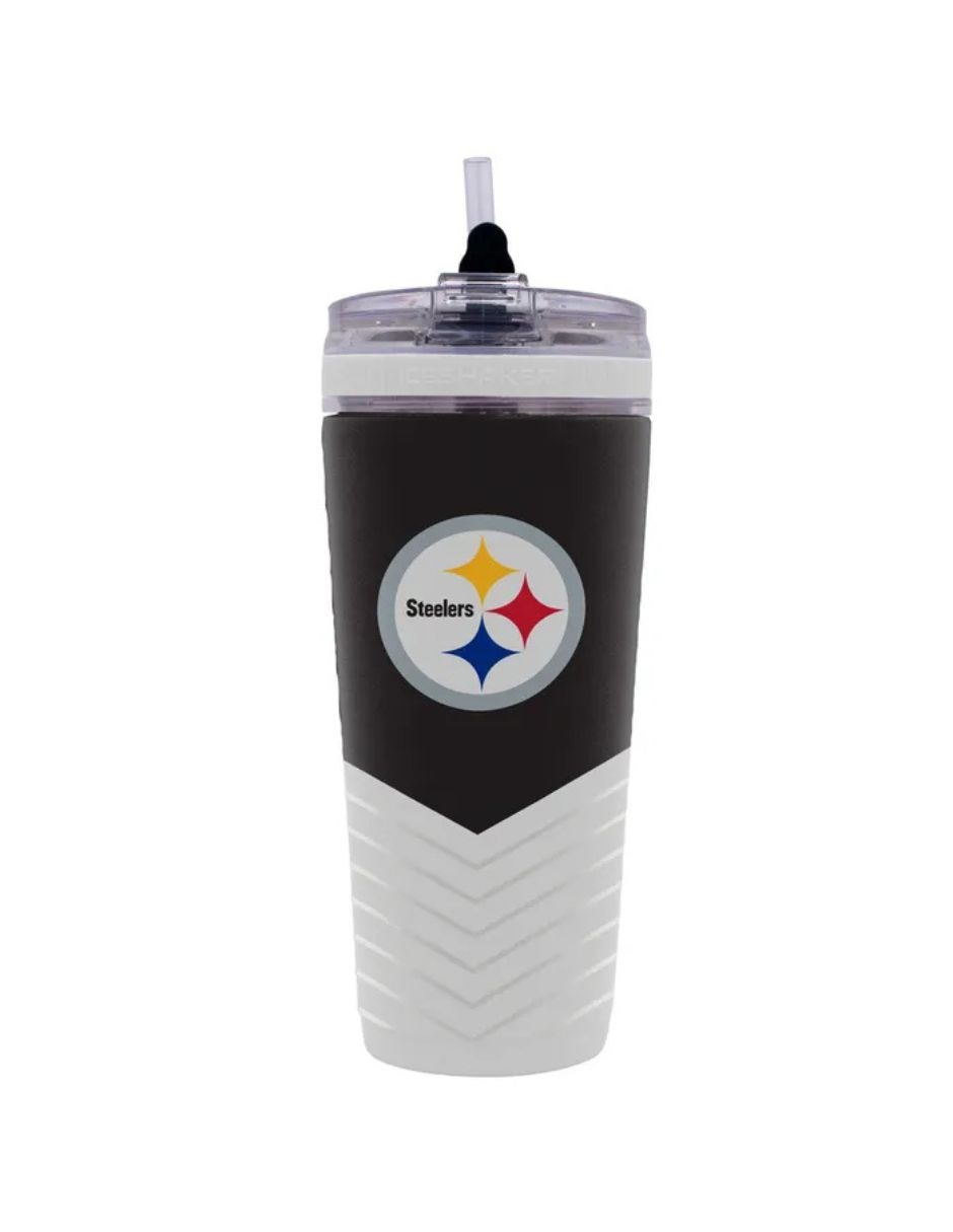 Termo doble pared de Acero inoxidable Flex Ice 4D Pittsburgh Steelers con tapa Rosca
