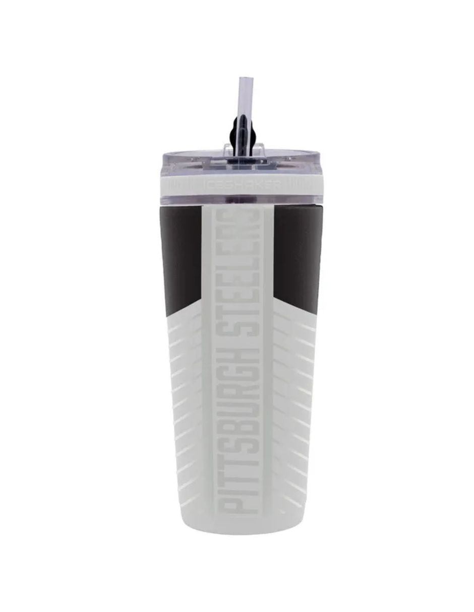 Termo doble pared de Acero inoxidable Flex Ice 4D Pittsburgh Steelers con tapa Rosca