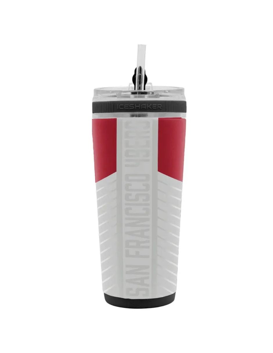 Termo doble pared de Acero inoxidable Flex Ice 4D San Francisco 49ers con tapa Rosca 2