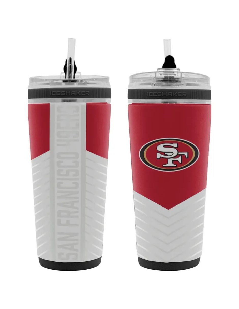 Termo doble pared de Acero inoxidable Flex Ice 4D San Francisco 49ers con tapa Rosca 3