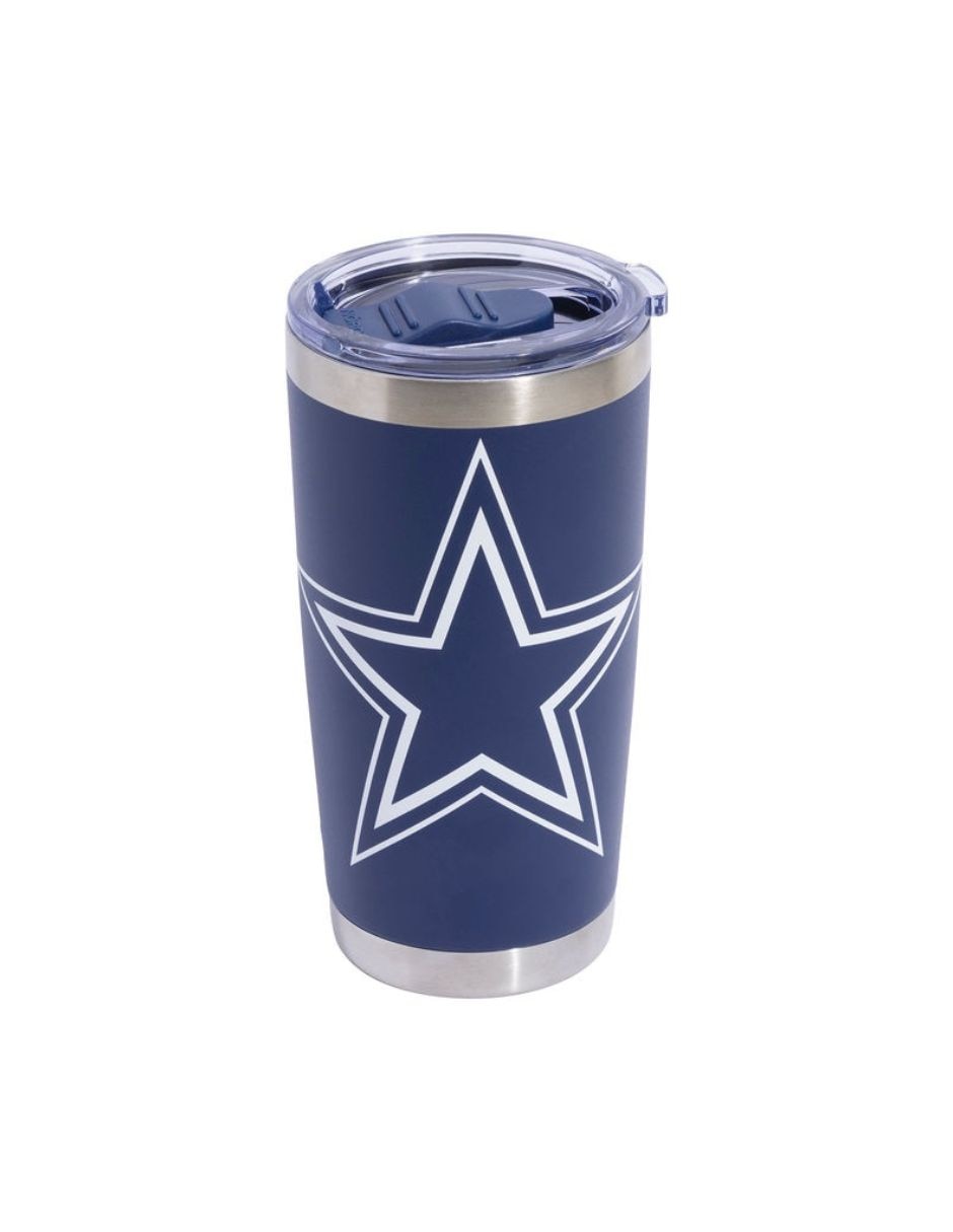 Termo doble pared de Acero inoxidable BIG LOGO DALLAS COWBOYS con tapa A presión