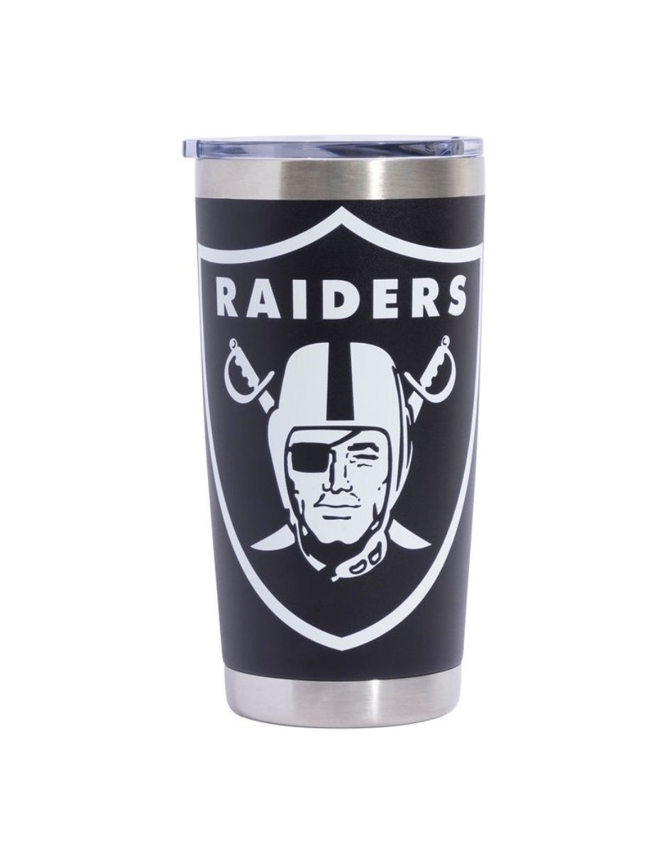 Termo doble pared de Acero inoxidable BIG LOGO LAS VEGAS RAIDERS con tapa A presión