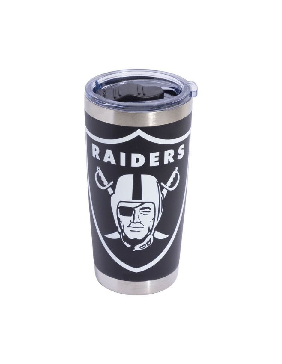 Termo doble pared de Acero inoxidable BIG LOGO LAS VEGAS RAIDERS con tapa A presión