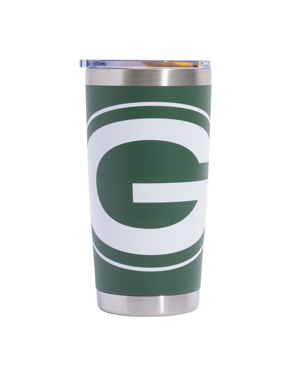 Termo doble pared de Acero inoxidable BIG LOGO GREEN BAY PACKERS con tapa A presión