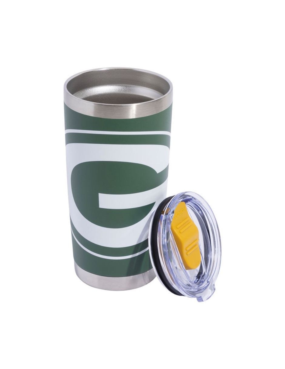 Termo doble pared de Acero inoxidable BIG LOGO GREEN BAY PACKERS con tapa A presión