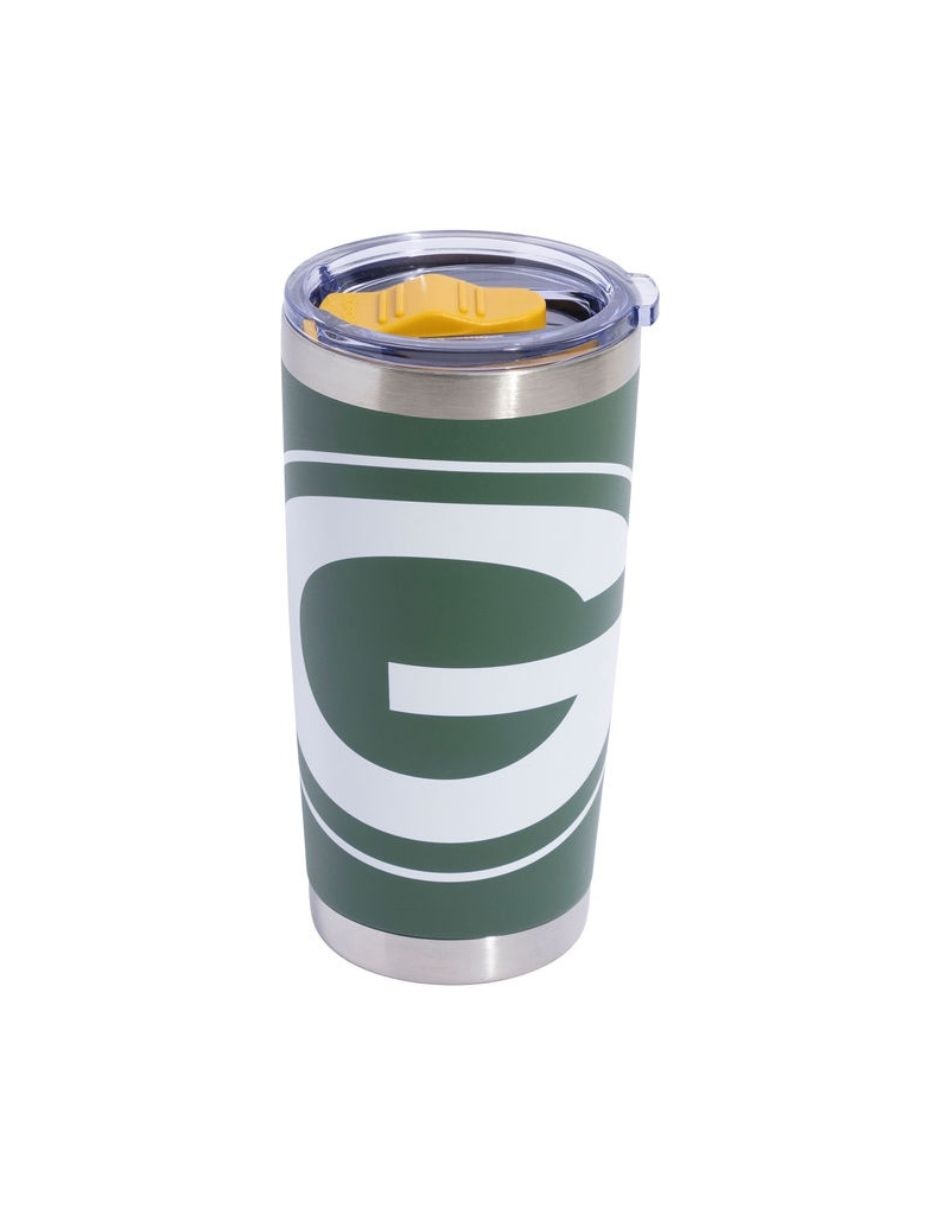 Termo doble pared de Acero inoxidable BIG LOGO GREEN BAY PACKERS con tapa A presión