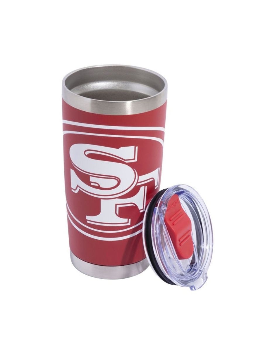 Termo doble pared de Acero inoxidable BIG LOGO SAN FRANCISCO 49ERS con tapa A presión