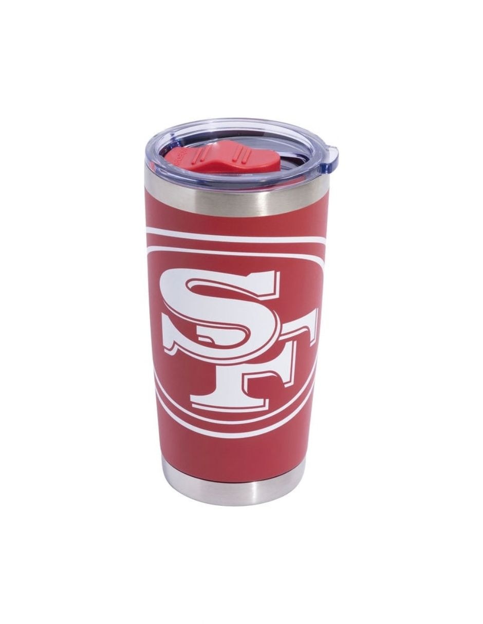 Termo doble pared de Acero inoxidable BIG LOGO SAN FRANCISCO 49ERS con tapa A presión