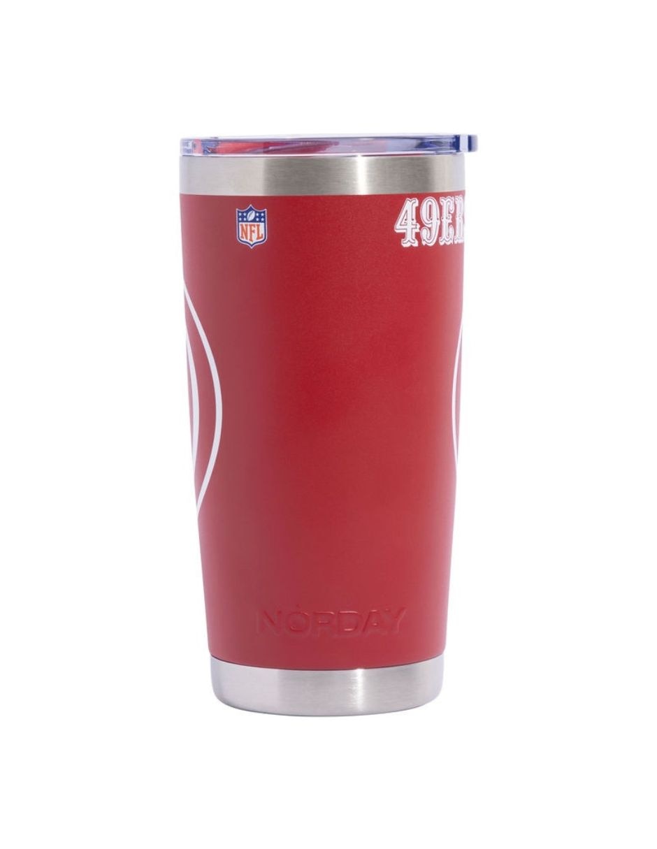 Termo doble pared de Acero inoxidable BIG LOGO SAN FRANCISCO 49ERS con tapa A presión