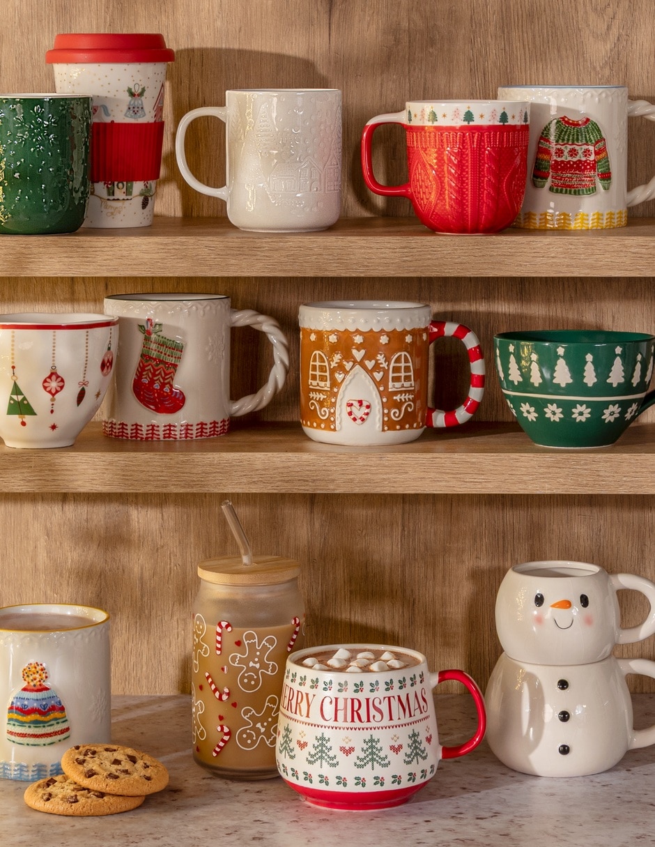 Vaso Con tapa y popote JINGLE de Cristal con 1 pieza piezas 3