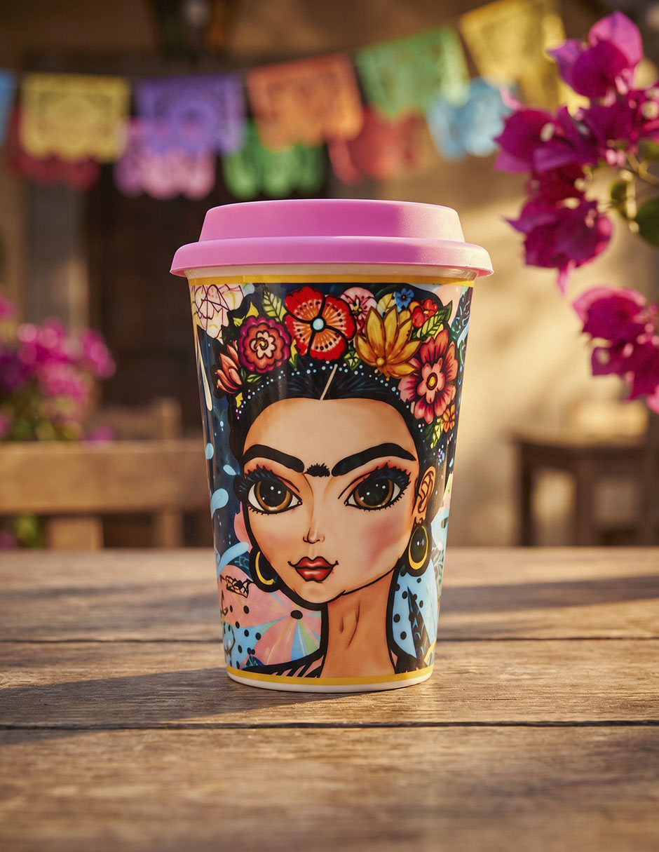 Vaso con tapa de Porcelana con 1 pieza piezas 3