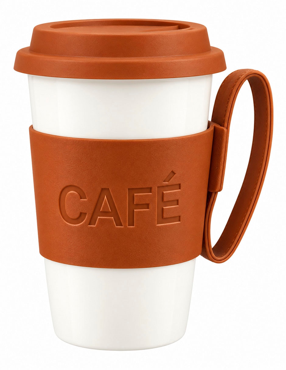 Vaso con tapa de Porcelana con 1 pieza piezas
