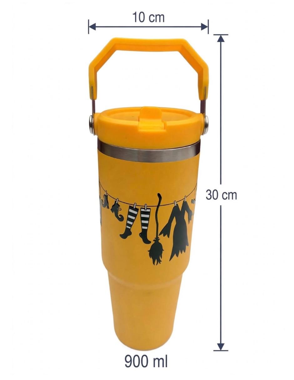 Termo doble pared de Acero inoxidable con tapa Flip top 7