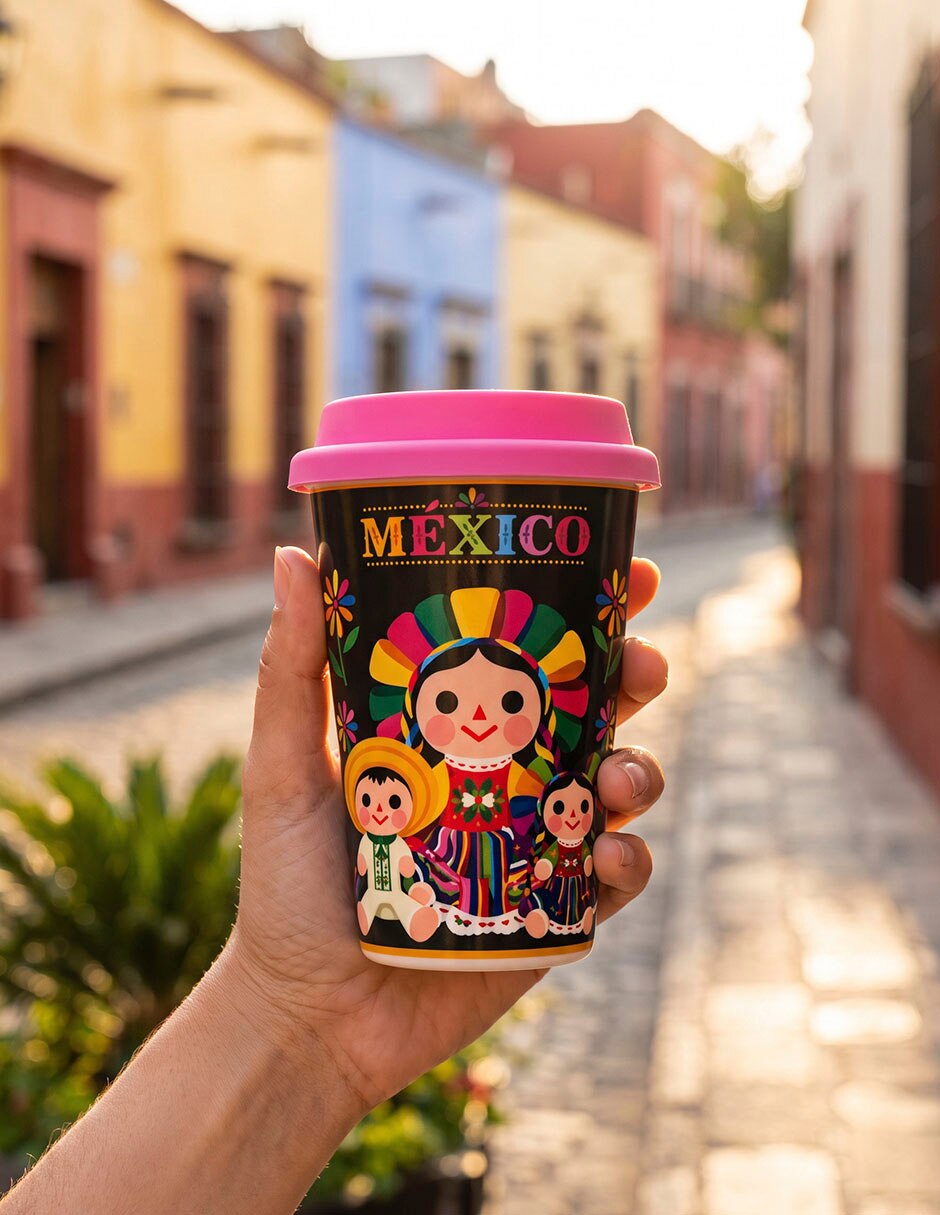 Vaso con tapa de Porcelana con 1 pieza piezas 2