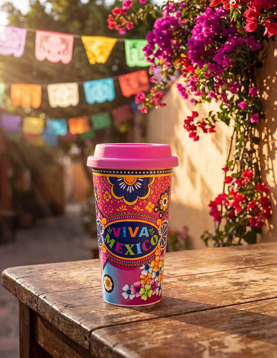 Vaso con tapa de Porcelana con 1 pieza piezas 2