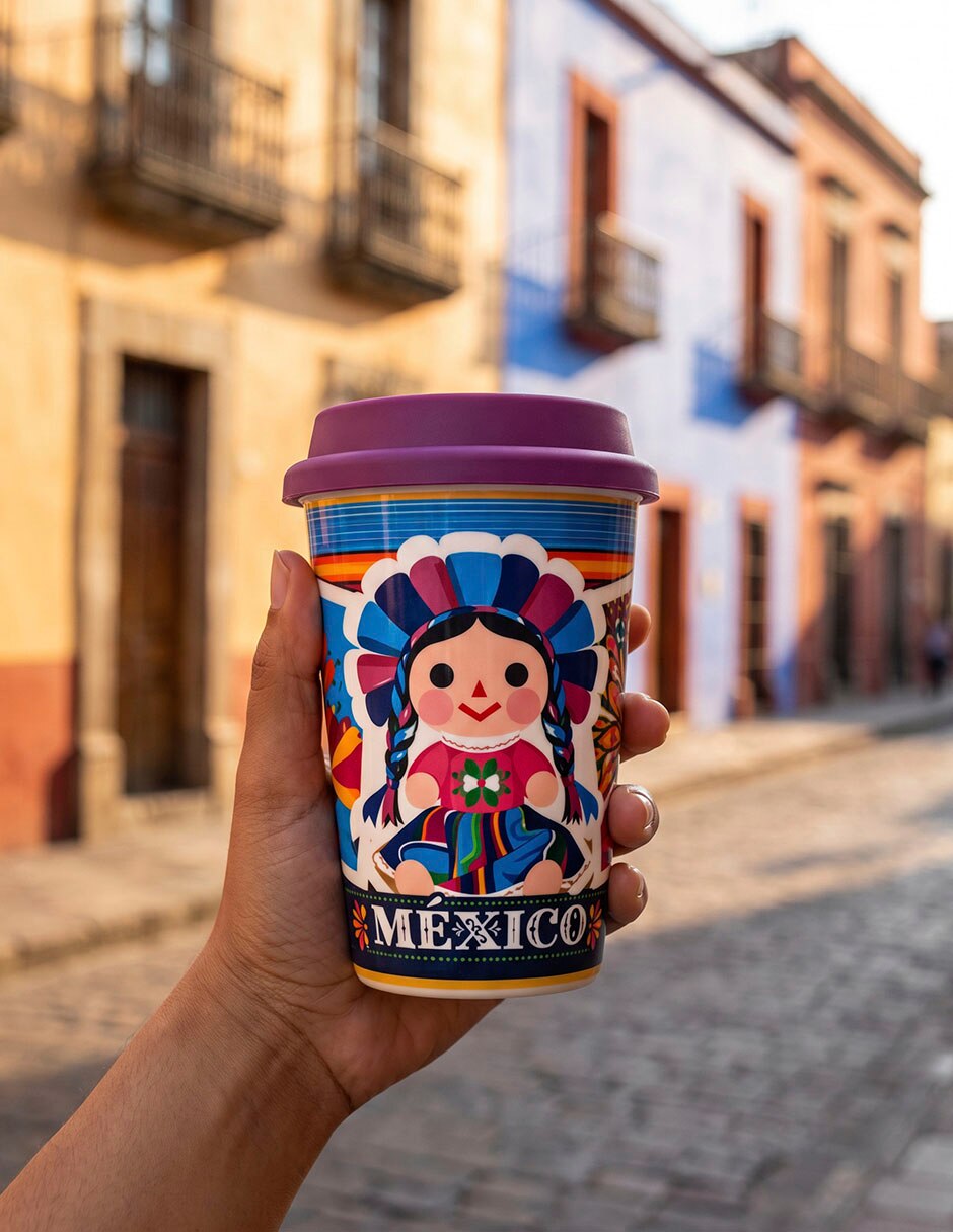 Vaso con tapa de Porcelana con 1 pieza piezas 2