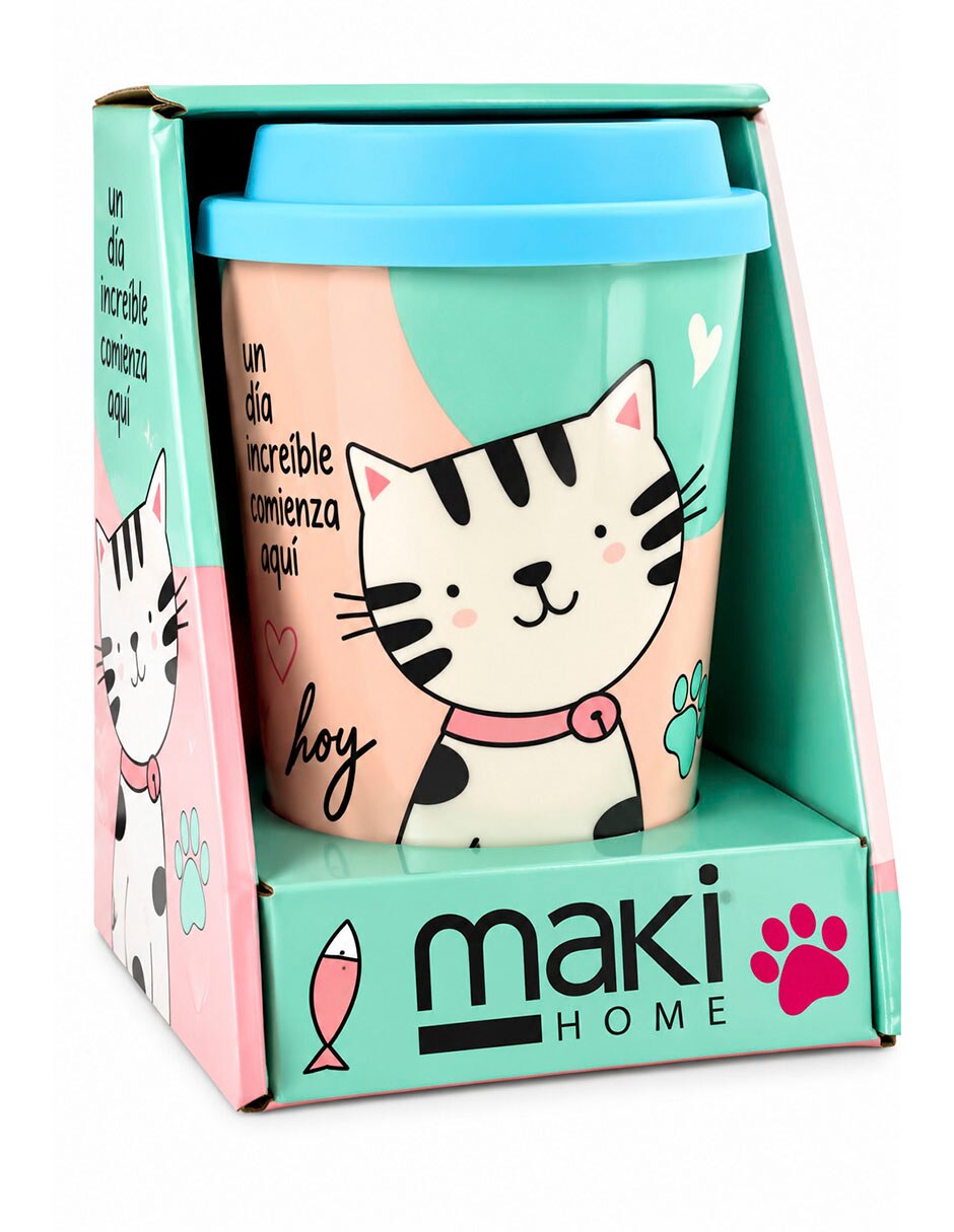 Vaso con tapa de Porcelana con 1 pieza piezas 3