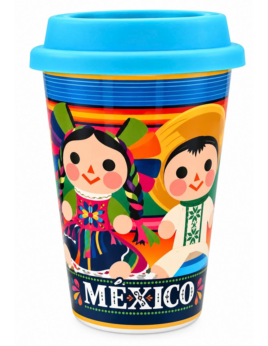 Vaso con tapa de Porcelana con 1 pieza piezas 2
