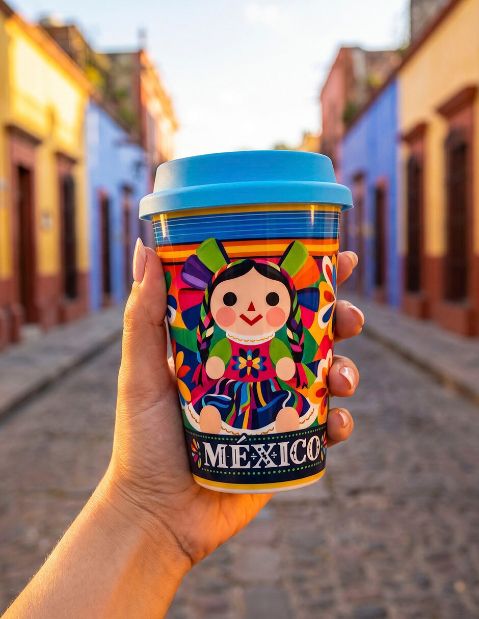 Vaso con tapa de Porcelana con 1 pieza piezas 3