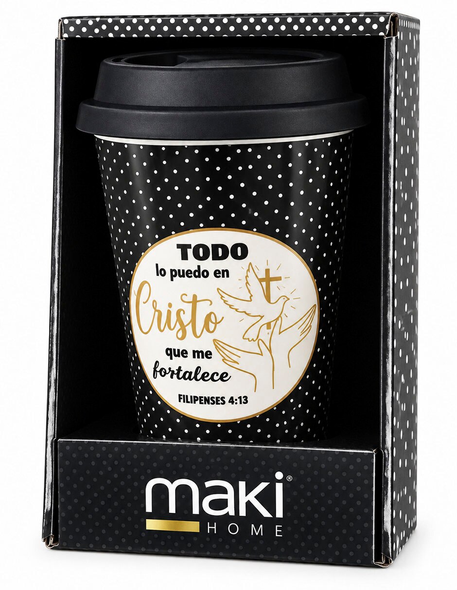 Vaso con tapa de Porcelana con 1 pieza piezas 2